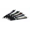 Pentel BLP77-AX Retractable Gel Pen - Black Ink - 0.7 mm - Pigment-Based - Black Barrel - Silver Clip - Box