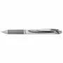 Pentel EnerGel BL77-NX Retractable Gel Pen - Grey Ink - 0.7 mm - Refillable