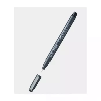Pentel Fineliner Pigment 0,3 mm Schwarz