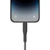 ENERGEA Flow USB-C auf Lightning Kabel 1,5m Schwarz 60W 3A PD Schnellladung MFi zertifiziert