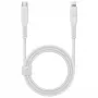 ENERGEA Flow USB-C auf Lightning Kabel 1,5m Weiß 60W 3A PD Schnellladung MFi