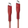 ENERGEA Flow USB-C auf USB-C Kabel 1,5m Rot 240W 5A PD Schnellladung