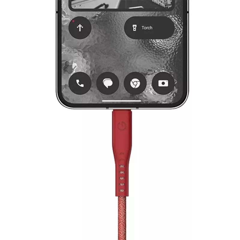 ENERGEA Flow USB-C auf USB-C Kabel 1,5m Rot 240W 5A PD Schnellladung