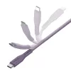 ENERGEA Flow USB-C auf USB-C Kabel 1,5m Lila 240W 5A PD Schnellladung