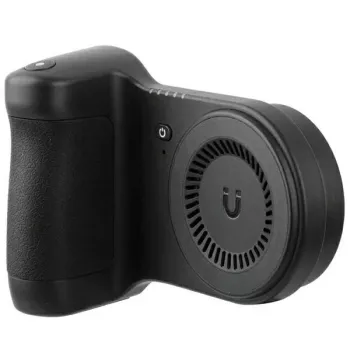 ENERGEA MagCam Grip PG-MCG5K-BLK Magnetischer Telefon-Griff mit 5000mAh Powerbank, Schwarz