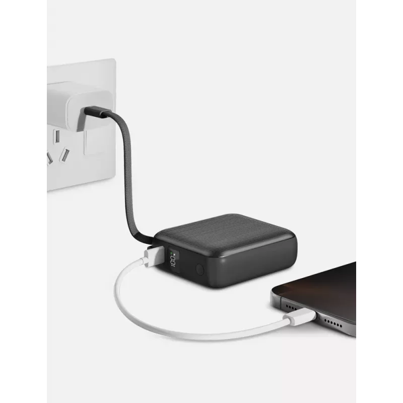 Energea Integra Mini 10000mAh Power Bank USB-C PD 35W Grey
