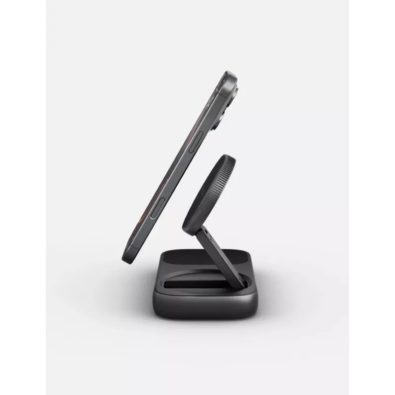 ENERGEA WiDock Plus 7-in-1 USB-C 3.1 Docking Station mit Qi2 Wireless Charging, Graphite
