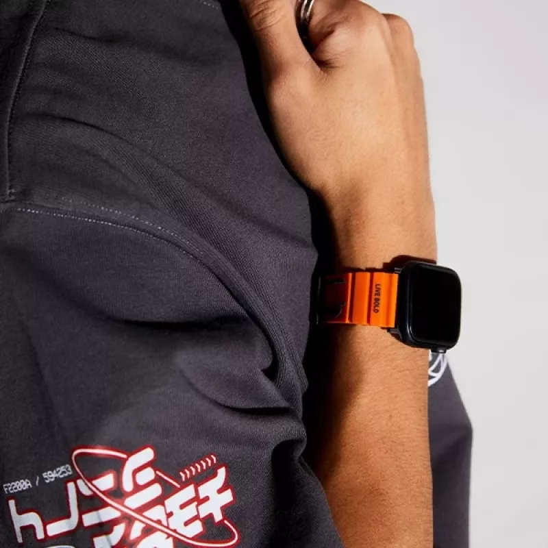 SKINARMA Shokku Watch Strap für Apple Watch 49/46/45/44mm - Smoke