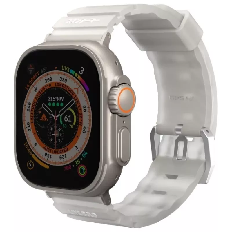 Skinarma Shokku Apple Watch Armband 49/46/45/44 mm Frost