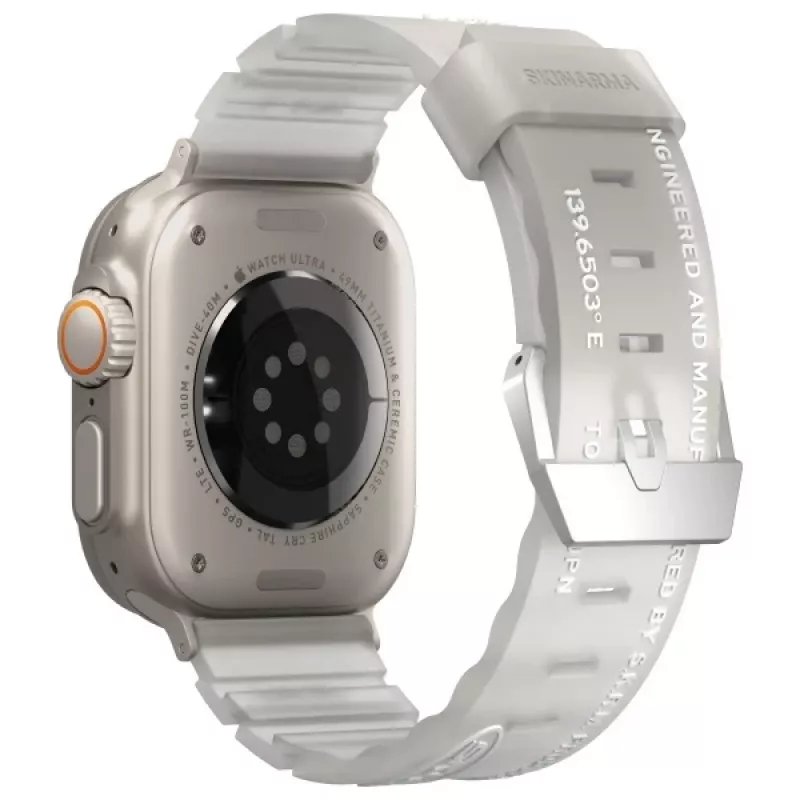 Skinarma Shokku Apple Watch Armband 49/46/45/44 mm Frost