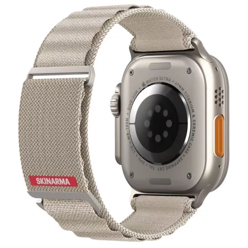 Skinarma Kobu Apple Watch Armband 49/46/45/44mm Ivory