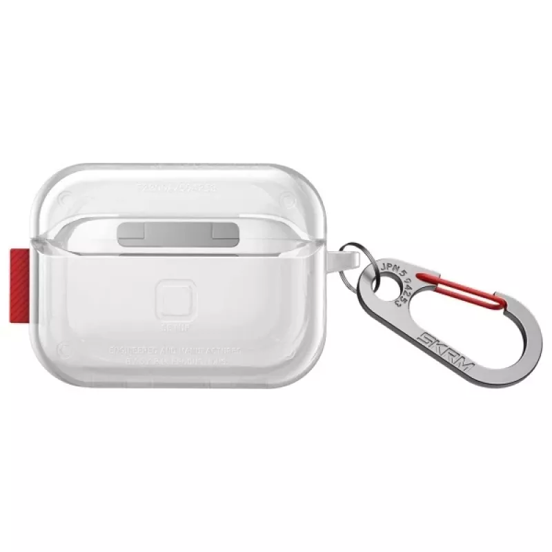 SKINARMA Saido Protective Case für Apple AirPods Pro 2. Generation, Transparent
