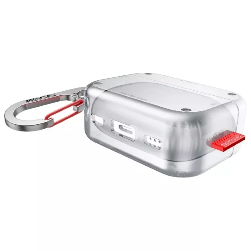 SKINARMA Saido Protective Case für Apple AirPods Pro 2. Generation, Transparent