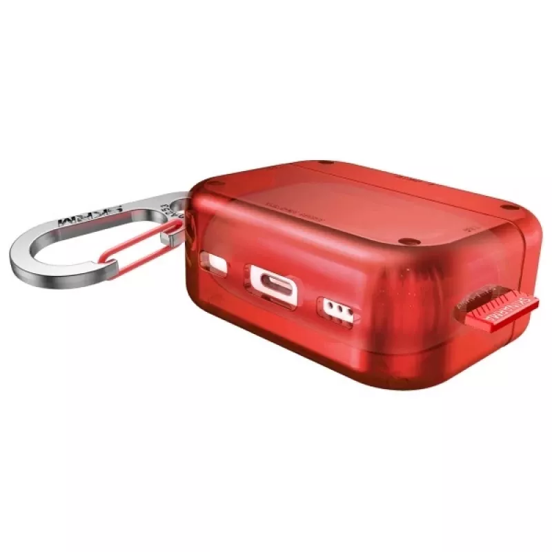 SKINARMA Saido Protective Case für AirPods Pro 2. Generation - Rot