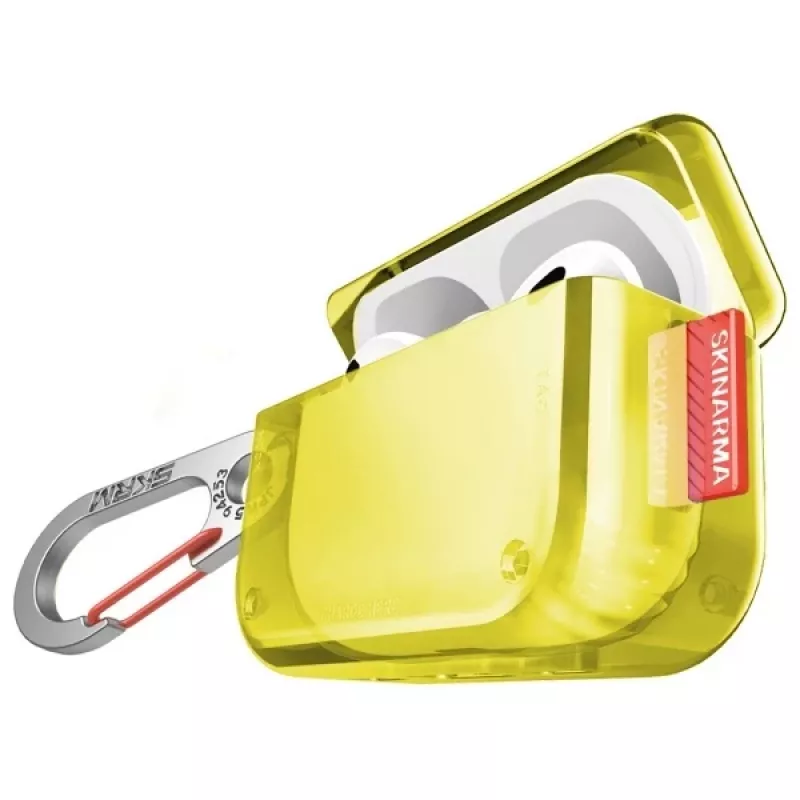 SKINARMA Saido Protective Case für Apple AirPods Pro 2 - Gelb