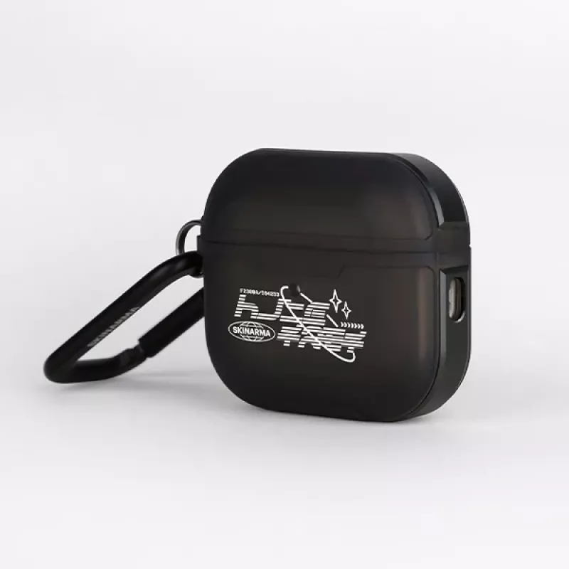 SKINARMA Kinzoku Protective Case für Apple AirPods Pro 2. Generation - Smoke