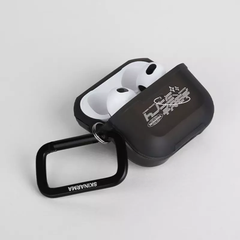 SKINARMA Kinzoku Protective Case für Apple AirPods Pro 2. Generation - Smoke
