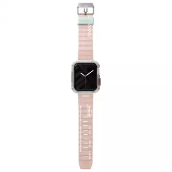 Skinarma Shokku Apple Watch Armband 45/44/42mm Hellrosa