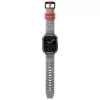 Skinarma Saido 2-in-1 Strap & Case für Apple Watch 45/44mm - Smoke