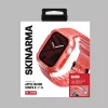 Skinarma Saido 2-in-1 Armband und Schutzhülle für Apple Watch 45/44mm Rot