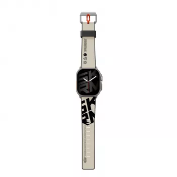 Skinarma Spunk Apple Watch Ultra 49mm Armband Elfenbein