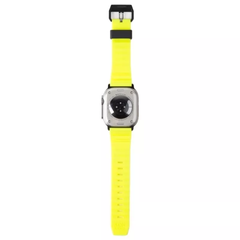 SKINARMA Shokku Apple Watch Strap 49/45/44mm Electric Yellow