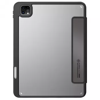 Skinarma Kira Kobai Folio Case für iPad Pro 11 Zoll M4 2024 / M5 2025, Gunmetal
