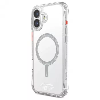 SKINARMA Saido Magnetic Charging Case für iPhone 16 6,1 Zoll Clear