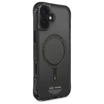 SKINARMA Saido Case für Apple iPhone 16 6,1 Zoll Magnetic Charging Schwarz