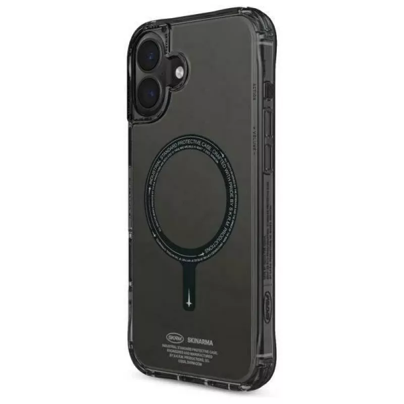 SKINARMA Saido Magnetic Case für Apple iPhone 16 Plus 6,7 Zoll Schwarz