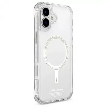 SKINARMA Saido Case für iPhone 16 Plus 6,7 Zoll Magnetic Charging Grün (Niteglow)