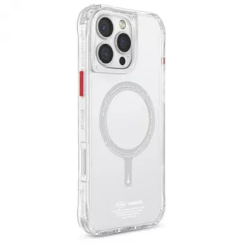 SKINARMA Saido Case für iPhone 16 Pro 6,3 Zoll Magnetic Charging Clear