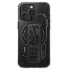 SKINARMA Helio iPhone 16 Pro 6.3 Zoll Magnetic Charging + Grip Stand Case Schwarz