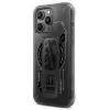 SKINARMA Helio iPhone 16 Pro 6.3 Zoll Magnetic Charging + Grip Stand Case Schwarz