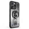 SKINARMA Kira Kobai iPhone 16 Pro 6.3 Zoll Magnetic Charging Grip Stand Case Chrome