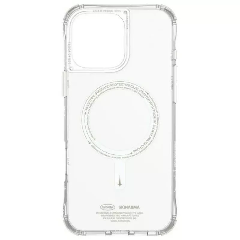 SKINARMA Saido Case für Apple iPhone 16 Pro Max 6,9 Zoll Magnetic Charging Grün (Niteglow)