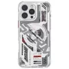 SKINARMA Ekho Magnetic Charging Case für Apple iPhone 16 Pro Max 6,9 Zoll Klar/Transparent