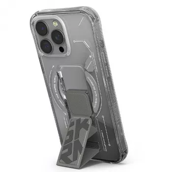 SKINARMA Helio Case für iPhone 16 Pro Max 6,9 Zoll Magnetisches Laden + Griffständer Titan