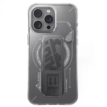 SKINARMA Helio Case für iPhone 16 Pro Max 6,9 Zoll Magnetisches Laden + Griffständer Titan