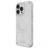 SKINARMA Mecha Case für iPhone 16 Pro 6,3 Zoll, magnetisches Laden, Hellgrau