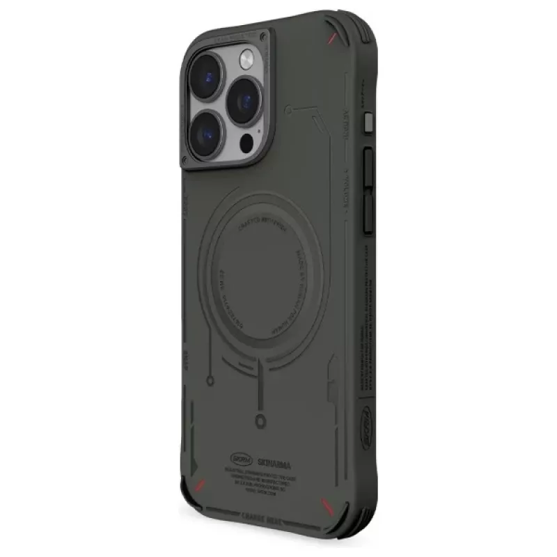 SKINARMA Mecha Case für iPhone 16 Pro Max 6,9 Zoll mit magnetischem Laden, Oliv