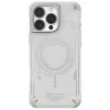 SKINARMA Mecha Case für iPhone 16 Pro Max 6,9 Zoll Magnetisches Laden Hellgrau