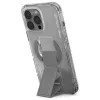 Skinarma Axon Case für iPhone 16 Pro 6,3 Zoll, magnetisches Laden + Griffständer, Titan