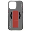 Skinarma Axon Case für iPhone 16 Pro Max 6,9 Zoll, magnetisches Laden + Griffständer, Schwarz