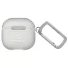 Skinarma Kinzoku Case für AirPods 4, Frost