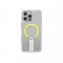 SKINARMA Helix Case für iPhone 16 Pro Max, magnetisch ladend, 360° drehbarer Standfuß, transparent
