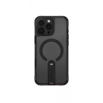 SKINARMA Helix Magnetic Charging 360 Rotating Stand Case für iPhone 16 Pro Max, Schwarz