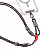 Skinarma Dyno Ve 2-in-1 USB-C auf USB-C Lanyard-Kabel, 80 cm, Schwarz