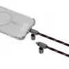 Skinarma Dyno Ve 2-in-1 USB-C auf USB-C Lanyard-Kabel, 80 cm, Schwarz