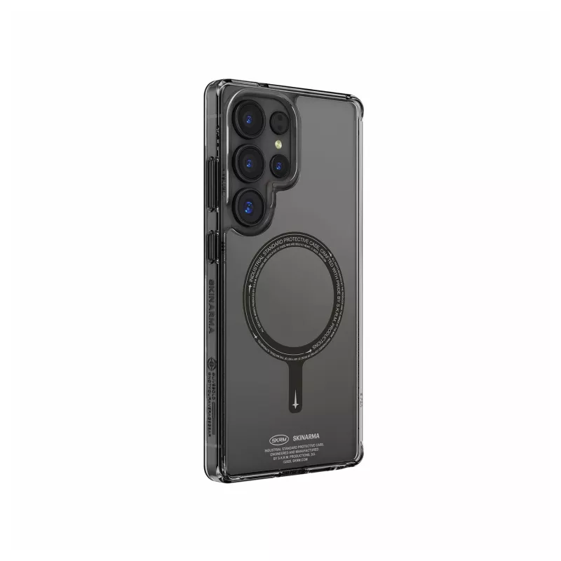 Skinarma Saido MagSafe Case für Samsung Galaxy S25 Ultra, Schwarz